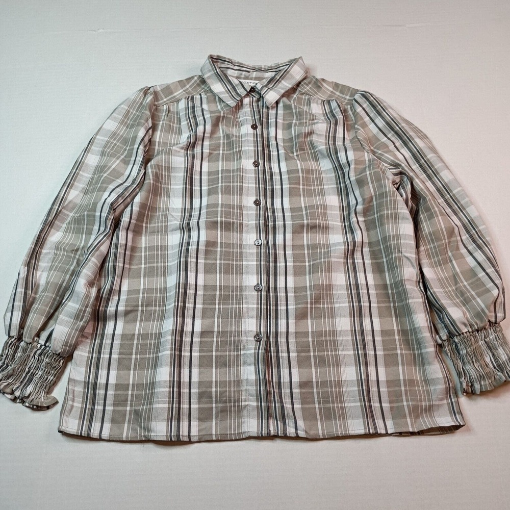 Notations Plaid Shirt